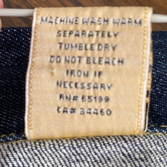 7 for all mankind girl's jean jacket size L - Picture 9 of 9